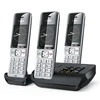 Gigaset COMFORT 500A trio sidabrinė-juoda