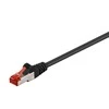 Goobay GB CAT6 S/FTP RJ45 PIMF 0.25M Juodas