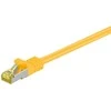 „Goobay“ jungiamasis laidas S/FTP, Cat7, PIMF, 0,25 m, geltonas (91566)