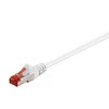 Goobay 0,5 m CAT 6 pataisų kabelis, S/FTP (PiMF), baltas