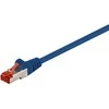 Goobay CAT 6 patch kabelis S/FTP (PiMF), mėlynas, 10 m, Cat6, S/FTP (S-STP), RJ-45, RJ-45, mėlynas