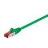 Goobay 1,5 m CAT 6 pataisų kabelis, S/FTP (PiMF), žalias