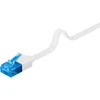 Goobay Kabelis LAN Patchcord CAT 6A UTP FLAT balta 1m