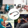 Goobay Kabelis 4 pin 3,5 mm stereo plug>2x3,5 m