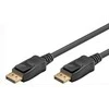 Goobay 5m DisplayPort 1.4 jungties kabelis [3D, 8K (4320p), paauksuoti kontaktai, su užraktu]