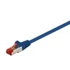 Goobay 7,5 m CAT 6 pataisų kabelis, S/FTP (PiMF), mėlynas