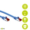 Goobay 7,5 m CAT 6 pataisų kabelis, S/FTP (PiMF), mėlynas