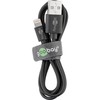 Goobay Apple Lightning dvigubo įkrovimo rinkinys 2,4 A [juodas]