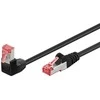 Goobay GOOBAY Patchcord S / FTP 6 Paprastas / Kampas 90 Juodas 5m