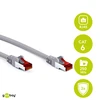 Goobay Komutacinis kabelis | 50889 CAT 6 S/FTP | PVC AWG 28/7 | Kabelio ilgis: 5 m | Pilkas