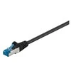 Goobay Kabelis LAN Patchcord CAT 6A S/FTP Juodas 0,5m