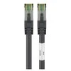 Goobay CAT8.1 S / FTP (PiMF) tinklo kabelis, 0,5 m, juodas