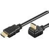 Goobay High Speed HDMI kabelis su eternetu, rep. 0,5 m HDMI™ kištukas (A tipas) > HDMI™ kištukas (A tipas) 270°