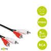 Goobay | Stereo RCA cable 2x RCA | 50028