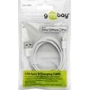 „Goobay Lightning“ į USB 2 m baltas [Apple MFI sertifikuotas / sinchronizavimo / įkrovimo kabelis / duomenų kabelis]