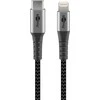 Goobay Lightning USB-C įkrovimo ir sinchronizavimo laidas, 0,5 m