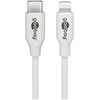 Goobay Lightning - USB-C laidas, 0,5 m, baltas
