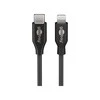 Goobay | „Lightning“ USB-C įkrovimo ir sinchronizavimo laidas | Apvalus kabelis