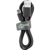 „Goobay Micro USB“ dvigubo įkrovimo rinkinys 2,4 A [juodas]