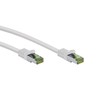 Goobay RJ45 jungiamasis laidas su CAT 8.1 S/FTP žaliu kabeliu, AWG 26, baltas, 20 m, 20 m, Cat8.1, S/FTP (S-STP), RJ-45, RJ-45