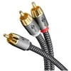 Goobay Round Plus Cinch Y-Kabelis, 10,0 m