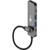 Goobay plonas 5 prievadų USB šakotuvas su HDMI™ 5 Gbps
