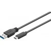 Goobay | Apvalus kabelis | Sinchronizuokite ir įkraukite Super Speed USB-C į USB A 3.0 įkrovimo laidą | 67999 | USB 3.0 kištukas (A tipas) | USB-C vyr