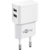 Įkroviklis Goobay Rinkinys, skirtas įkrauti dviem USB-C 2.4 A
