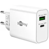 Goobay 75336, Indoor, AC, Baltas
