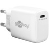 Įkroviklis Goobay USB-C PD (Power Delivery) szybka kroviklis (25 W), balta