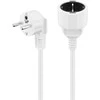 MicroConnect 2m ilgio laidas. baltas (93091)
