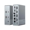 Hiper | HyperDrive Universal GEN2 15-in-1 USB-C triguba vaizdo prijungimo stotis, skirta įrenginiams su MST | Ethernet LAN (RJ-45) jungtys 1 | DisplayPorts kiekis 2 | HDMI jungtys 2 kiekis
