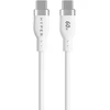 Targus Hyper | HyperJuice USB-C Silicone Charging Cable, 1.5 m, Baltas | HJ4011WHGL