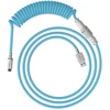 Hewlett Packard (HP) HP HyperX USB-C suvyniotas kabelis lemputė Mėlyna-Baltas
