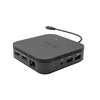 I-TEC Thunderbolt 3 Travel Dock Dual 4K Ekranas 1xDP 1xHDMI 1xGLAN 1xUSB 3.1 Gen2 1xUSB 2.0 1x Garso / mikrofono lizdas 1x60 W USB-C PD