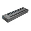 I-TEC USB 3.0 Charging HUB 13 prievadų prievadas su išoriniu maitinimo adapteriu 60 W 13x USB įkrovimo prievadas, skirtas planšetiniams kompiuteriams Nešiojamiesiems kompiuteriams Ultrabook kompiuteriams