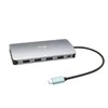 I-TEC USB-C metalinis nano dokas 2xDP 1xHDMI 1xGLAN 1xgarsas / mikrofonas 2xUSB 3.1 2xUSB 2.0 1xUSB-C duomenys 1xUSB-C 100W PD