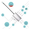 I-tec Metal C31NANODOCKVGAPD knyginių kompiuterių dokas / jungčių replikatorius Vielinis USB 3.2 Gen 1 (3.1 Gen 1) Type-C Sidabras