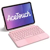 Inateck „iPad 11“ klaviatūra, skirta „iPad Air 4/5Gen Com“, QWERTZ, rožinė