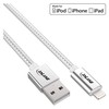 InLine Lightning USB laidas, sidabrinis/aliuminis, 1 m MFi sertifikuotas
