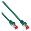 InLine patch cable Cat.6, S/FTP (PiMf), 250MHz, žalias - 1m