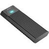 Kieszeń InLine® USB3.2 Gen.2 USB Type-C į M.2 SSD (PCIe NVMe &amp; SATA) korpusas NEMOKAMAI