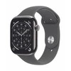 Išmanusis laikrodis Apple Watch 11 GPS + Cellular 46mm Natural Titanium Sport Band M/L Graphite (MFCX4ZR/A)