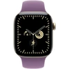 Išmanusis laikrodis Apple Watch Series 12 GPS + Cellular 42mm Radiant Gold Titanium Case with Burgundy Sport Band - M/L