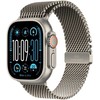 Išmanusis laikrodis Apple Watch Ultra 2 GPS + Cellular 49mm Natural Titanium Case Milanese Loop S Pilkas (MX4M3FD/A)