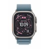 Išmanusis laikrodis Apple Watch Ultra 3 (2025) 5G 49mm Natural Titanium Case with Alpine Loop M – Light Mėlyna