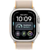 Išmanusis laikrodis Apple Watch Ultra 4 GPS + Cellular 49mm Natural Titanium korpusas su Sand Trail Loop - M/L Natural Titanium