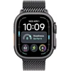 Išmanusis laikrodis Apple Watch Ultra 4 GPS + Cellular 49mm Juodas Titanium Gehäuse mit Juodas Titanium Milanese Loop - M