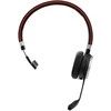 Jabra Evolve 65 TE MS Mono Link390a Belaidės ausinės, Bluetooth, USB-A, Charging Stovas, Juoda