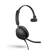 Jabra Evolve2 40 MS Teams Mono Laidinės ausinės, USB-C, Juoda